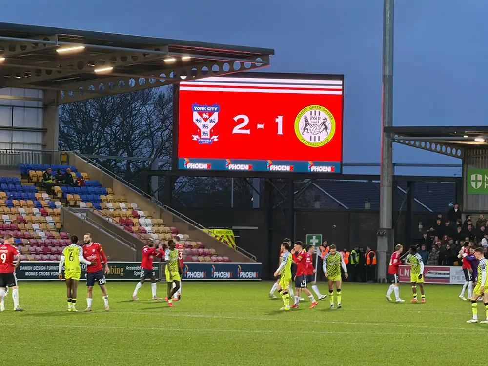 Investigation launched after ‘obscene and offensive’ language at York City match