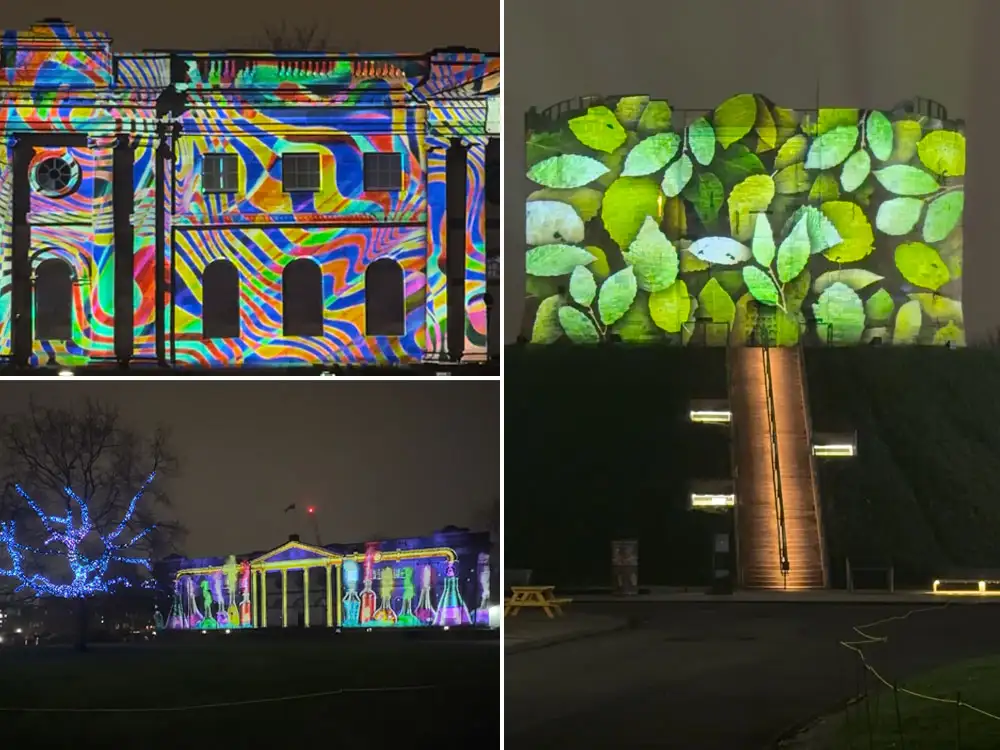 Watch: Spectacular free show lights up York castle and museum