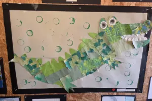 Take a look inside free fundraising art exhibition – created by children in York