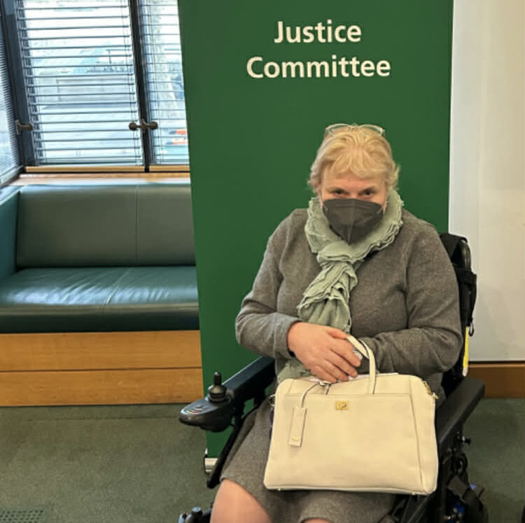 Disability rights campaigner tell MPs why it’s hard to bring discrimination cases to court