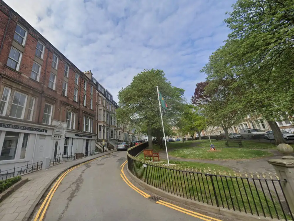 Firefighters called after dog spotted on second floor window ledge