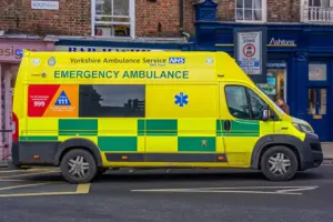 Cyclist taken to hospital after collision on main York road