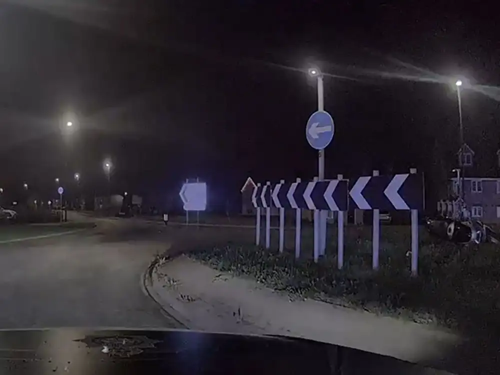 Biker forced off the road by police after ‘dangerous driving’