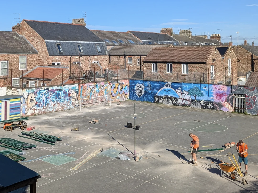 York youth centre plans a new sports pitch – and they need your help!