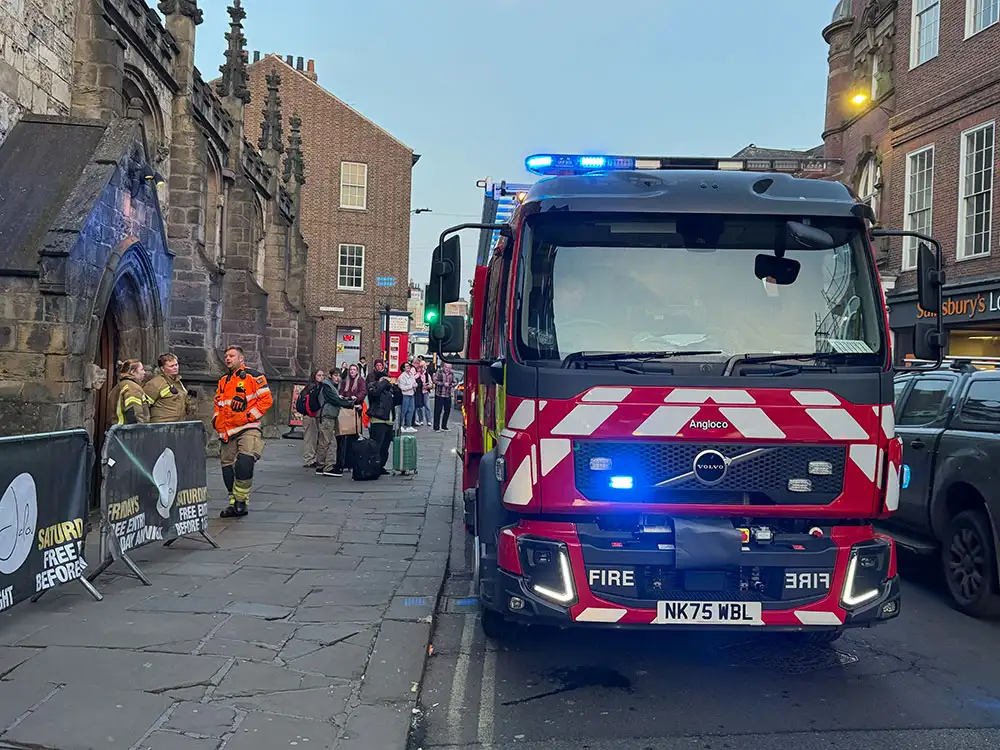 Fire crews called to incident at York bar