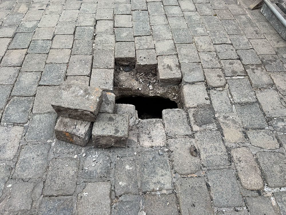 Investigation underway after ‘sinkhole’ closes York road