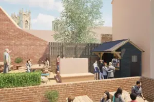 New beer garden set to open in York next to historic ruins
