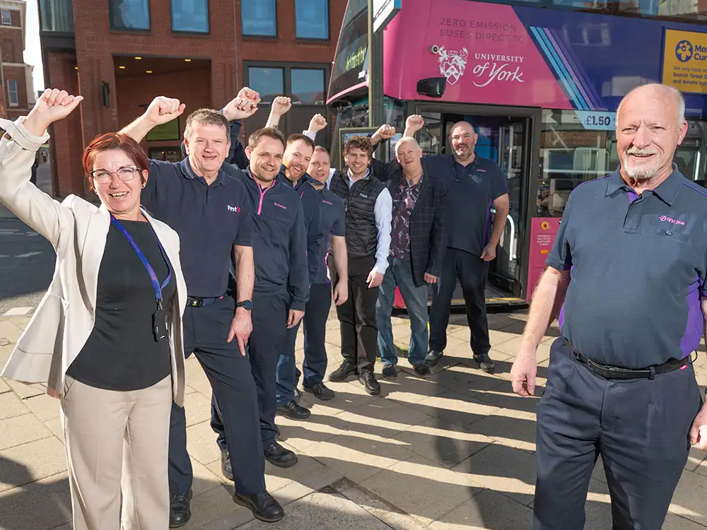 York’s longest serving bus driver parks up after 52 years