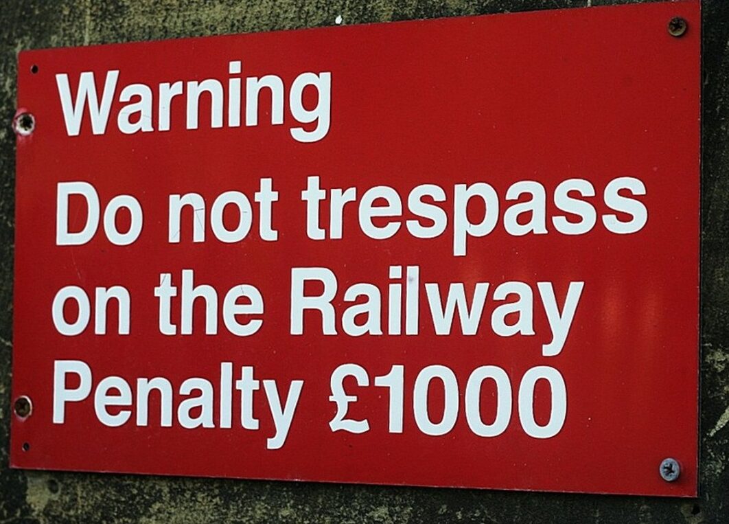 It’s not a footpath – Heritage rail line warns against trespass