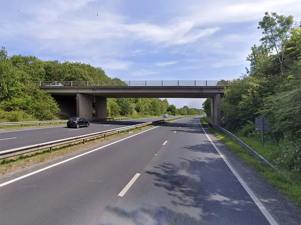 Car drives the wrong way down A64 – Driver arrested