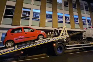 Car seized by police in York