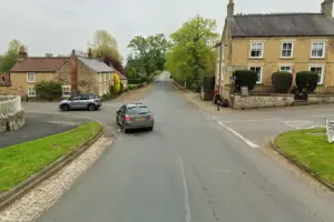 Lamborghini and bicycle collide in North Yorkshire village