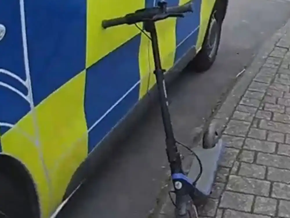 Illegal e-scooter seized by police in York