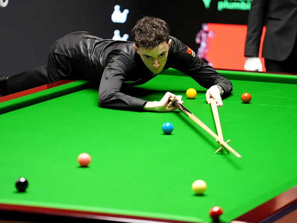 York’s Liam Pullen makes his World Snooker Championship debut