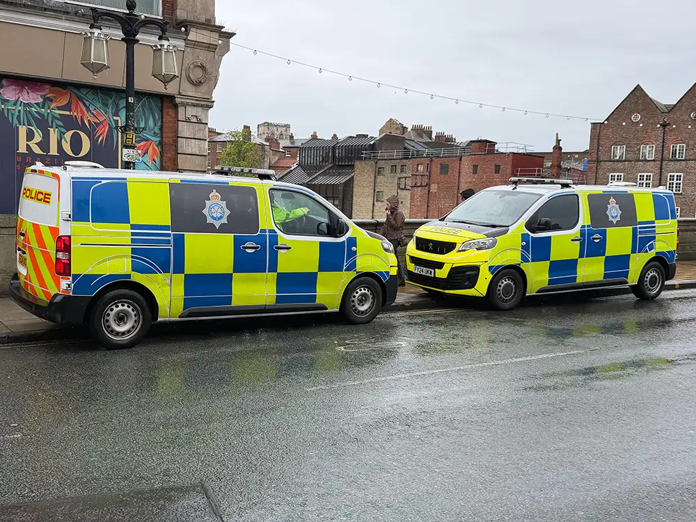 Police incident on York bridge