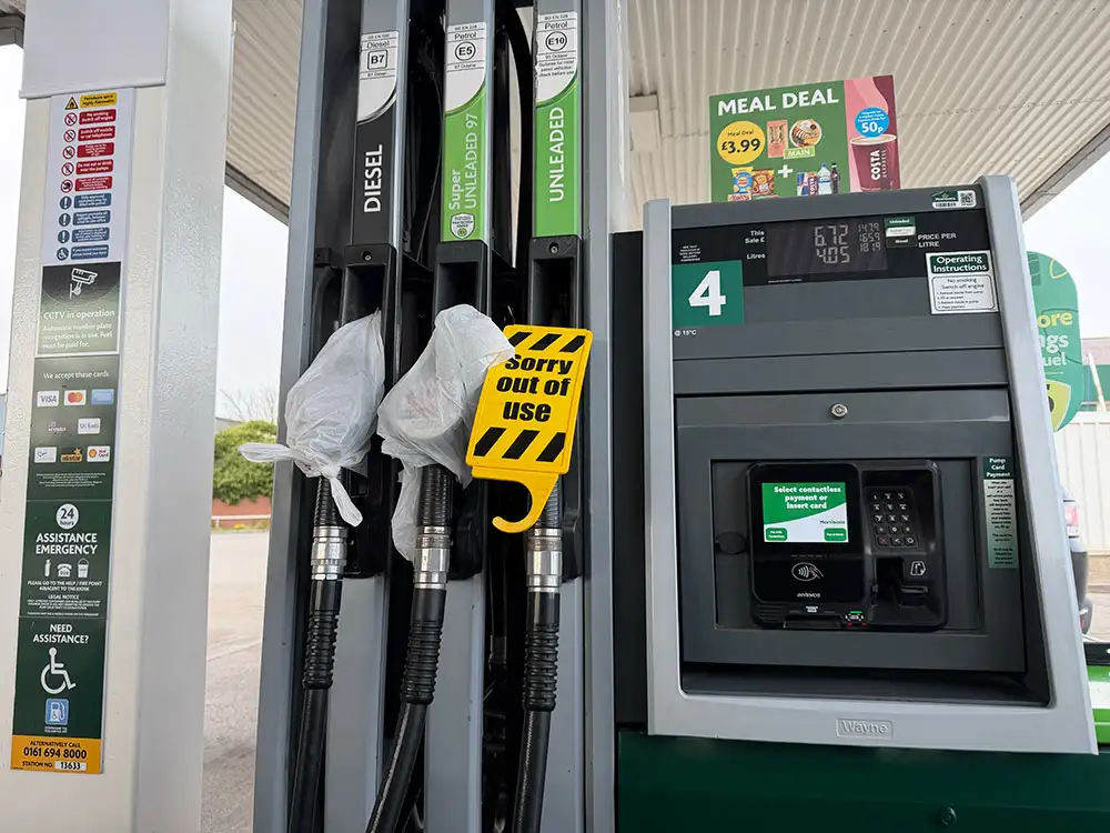 Several York petrol stations closed after running out of fuel