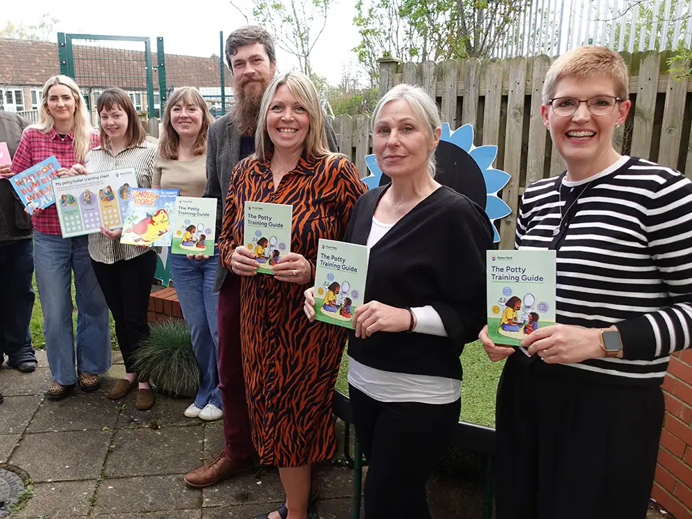 York parents of school-ready children to get a toilet training guide