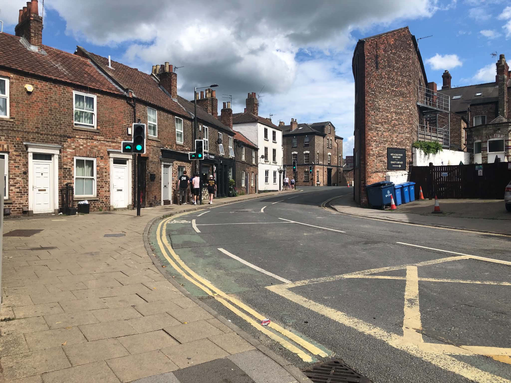 Holgate road junction open again