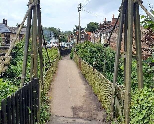 Grosmont footbridge remains closed