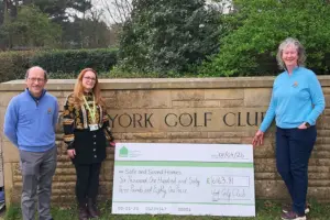 York golf club raises thousands of pounds for youth charity