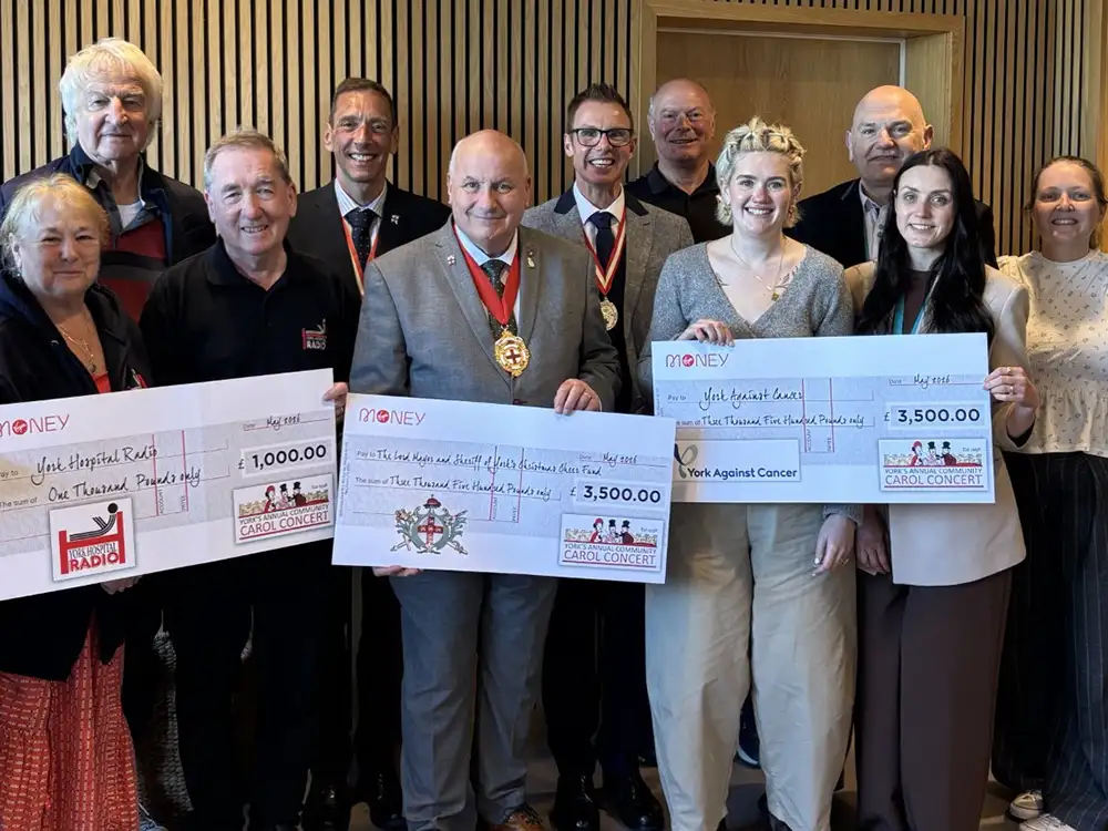 Annual York carol concert reveals charity total after ‘most profitable’ event yet
