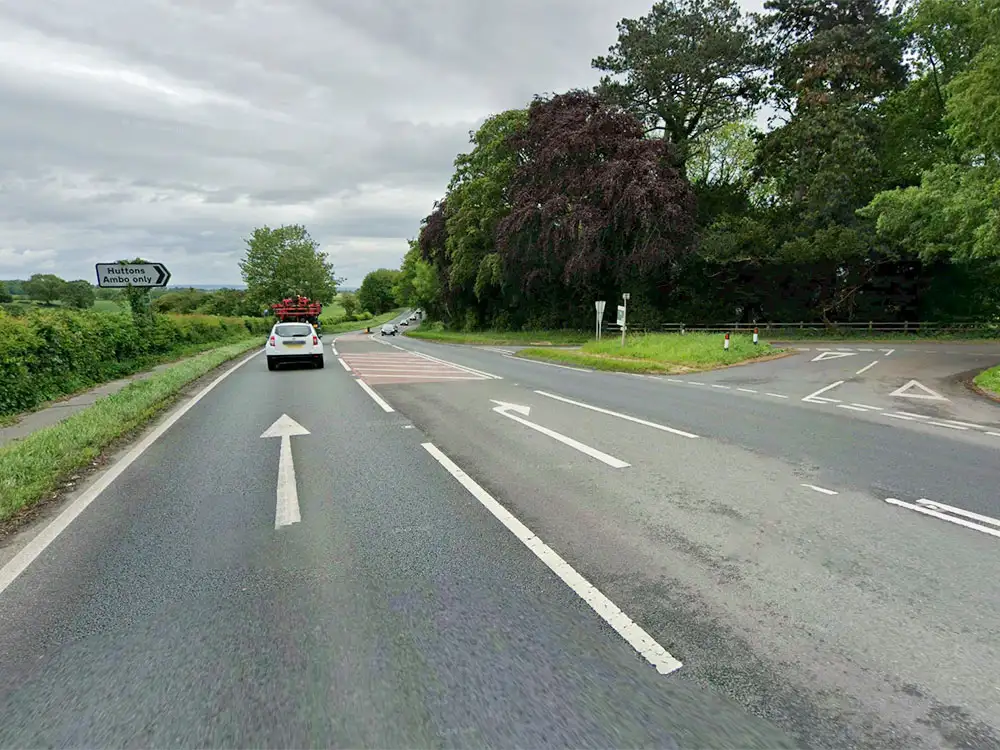 Crash blocks the A64 between York and Malton