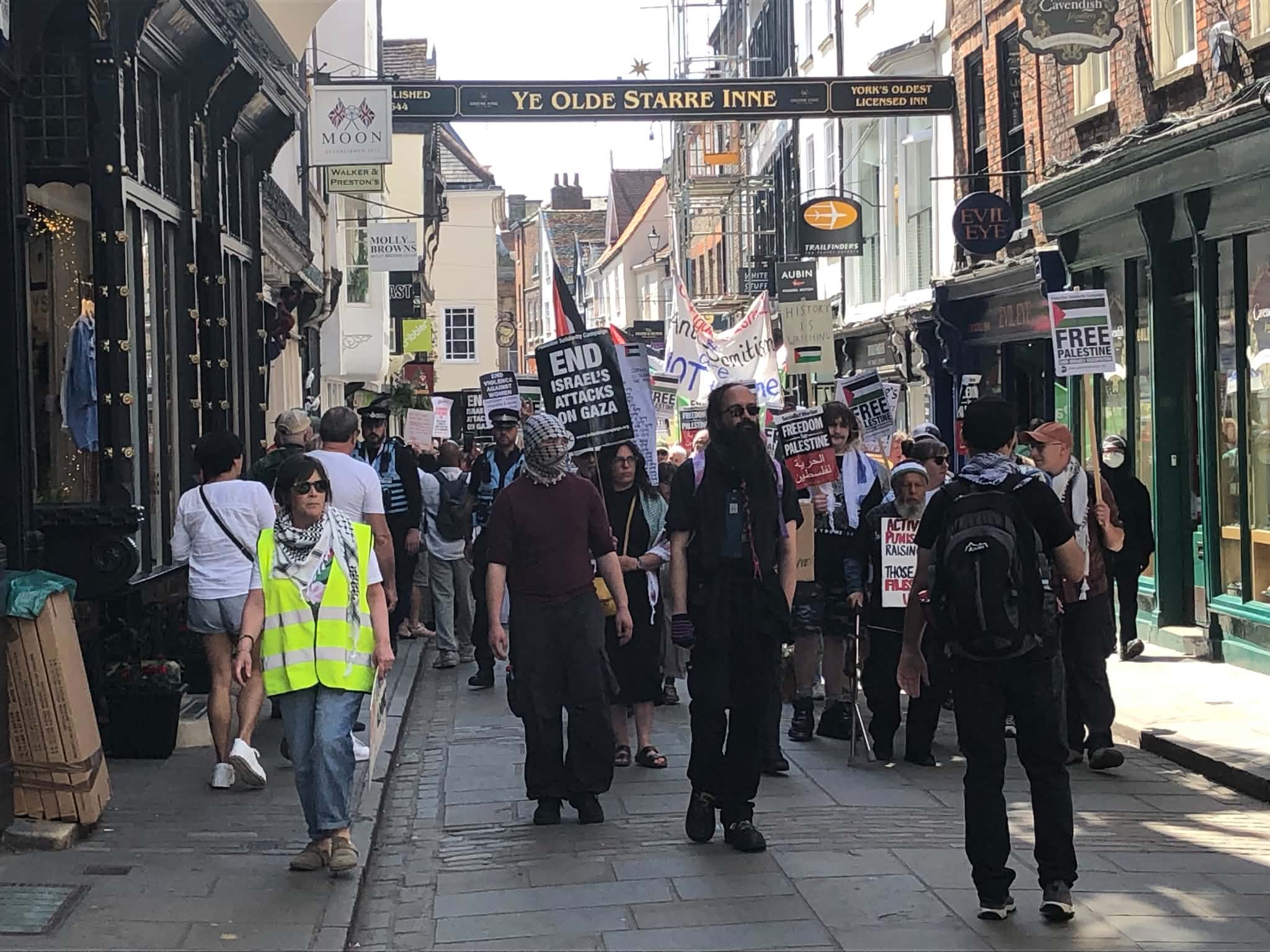 March through York in support of Palestine