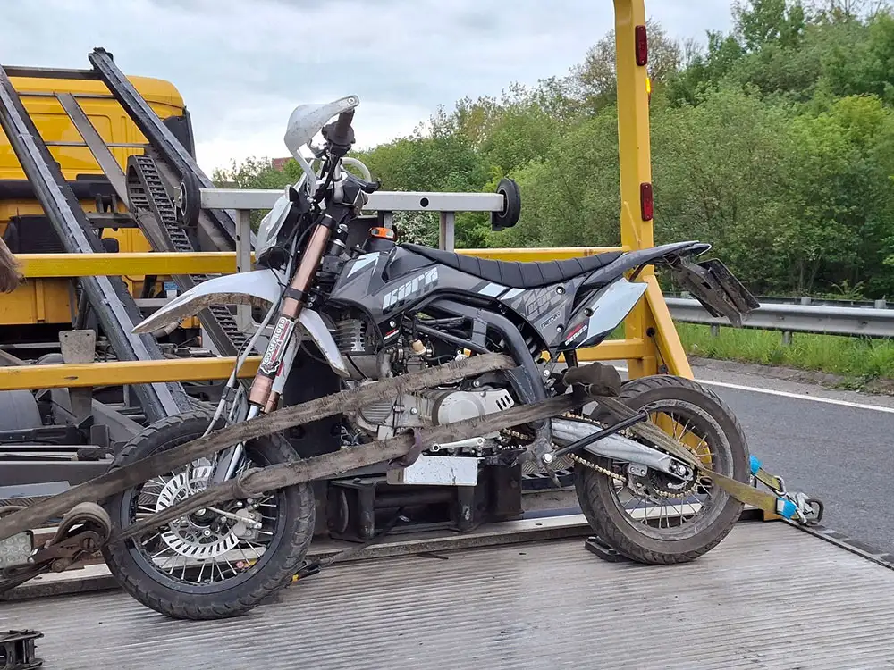 Motorbike seized as police crack down on ‘nuisance bikers’ in North Yorkshire