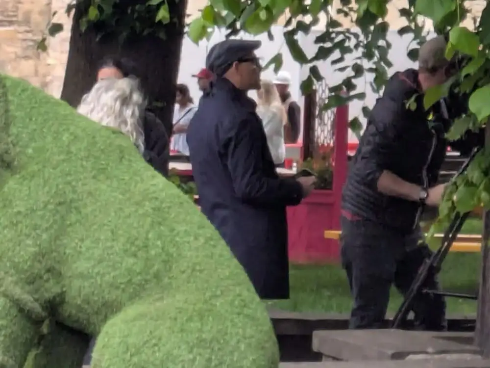 Hollywood star spotted filming in York