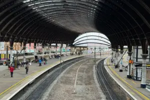 Updated: Rail lines reopen after person hit by a train north of York