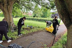 Volunteers improve Fulford Cemetery as its future management is considered