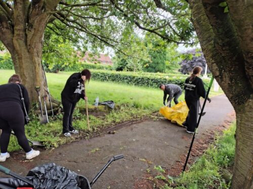 Volunteers improve Fulford Cemetery as its future management is considered