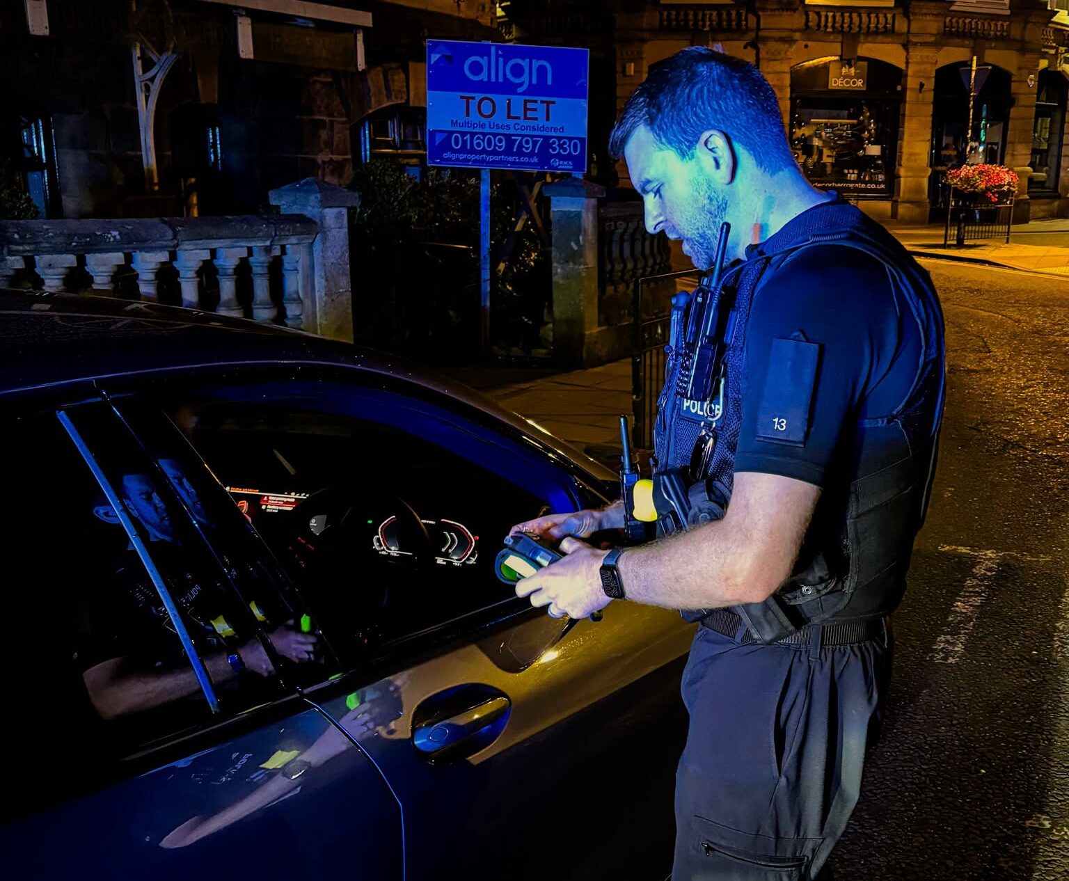 Motorist arrested on suspicion of drink driving during World Cup crack down