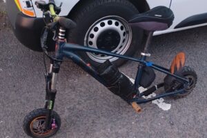 Illegal E-Bike taken off the road in Tadcaster