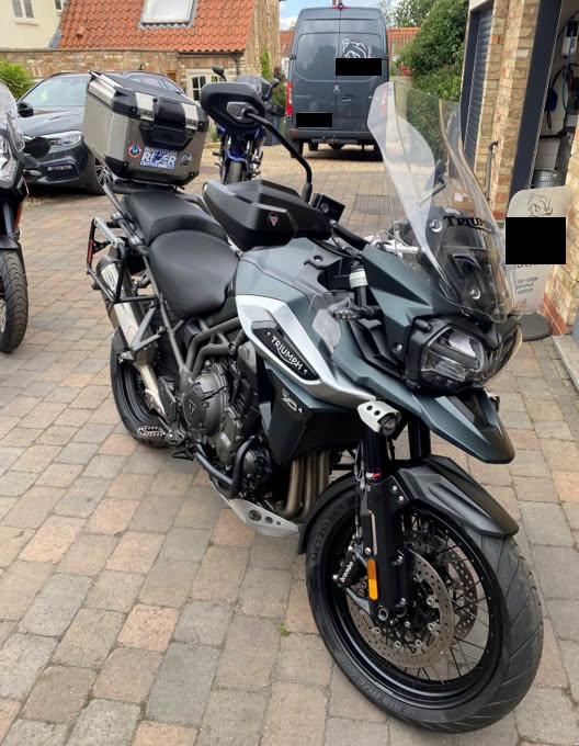 Motorbike stolen from North Yorkshire car boot sale
