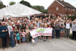 Burn Village Big Lunch event raises cash for local charity
