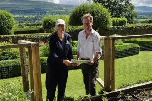 North Yorkshire castle opens special memoriam garden
