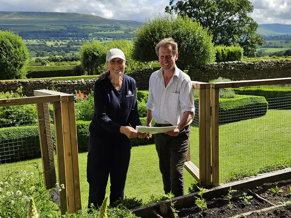 North Yorkshire castle opens special memoriam garden
