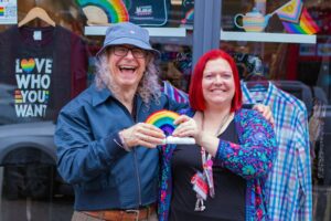 Selby High Street Celebrates Pride for the first time