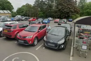 Car badly damaged in incident at North Yorkshire supermarket