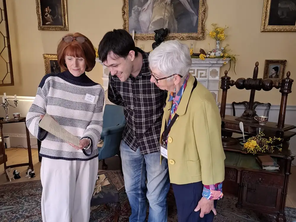 A long lost letter has returned to historic York house from the United States