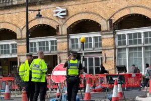 Updated: York road sealed off after crash – Cyclist airlifted to hospital