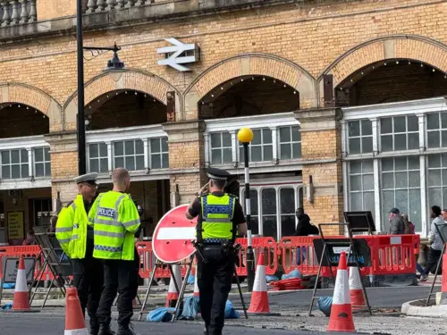 Updated: York road sealed off after crash – Cyclist airlifted to hospital