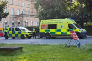 One person taken to hospital after crash on busy York road