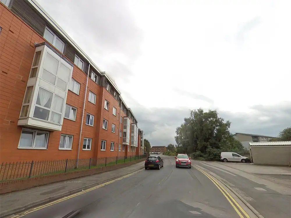Window smashed of minibus with passengers on board