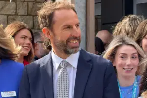Watch: Football legend Sir Gareth Southgate opens £21.9m hospice development