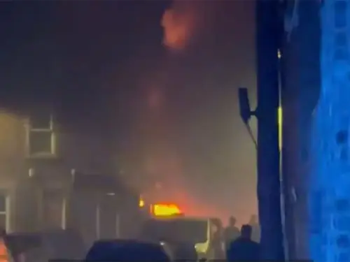 Updated: Street sealed off as vehicle goes up in flames in York