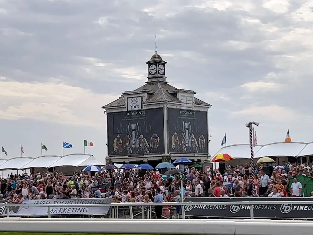 Police appeal after man exposes himself at York Racecourse