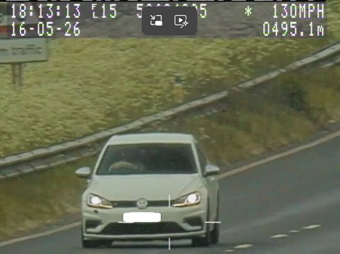 Man who did 130mph on A64 is banned from driving