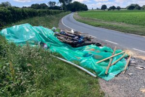 Council took eight weeks to remove asbestos waste from York road